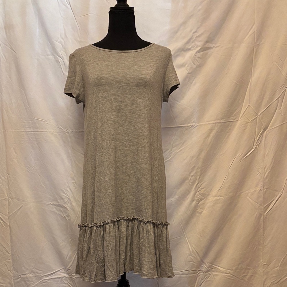Velvet Torch Light Gray Dress
